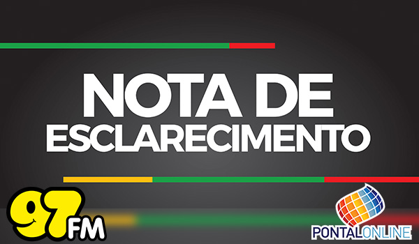 Nota de esclarecimento 