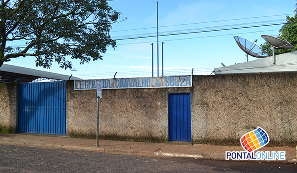 Escola Geralda Carvalho é furtada e equipamentos são levados