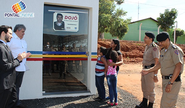 Polícia Militar inaugura `Dô - jô´ Rafael Xavier de Souza