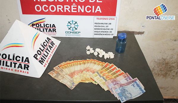 Polícia Militar prende suspeito de tráfico de drogas