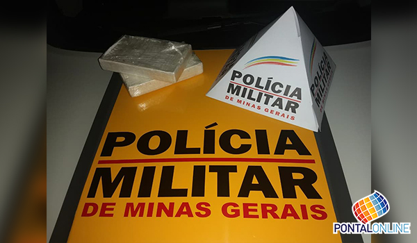 Polícia Militar rodoviária apreende cocaína na MG-255