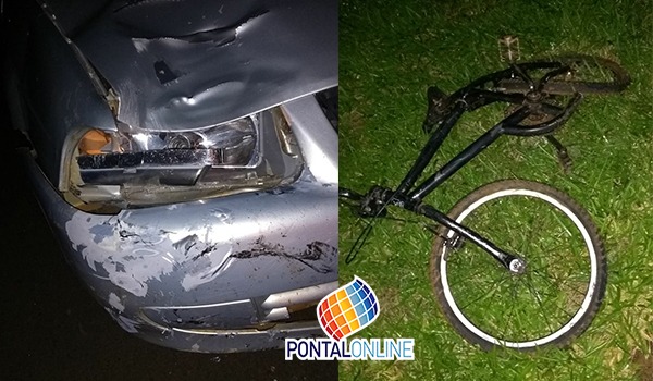 Ciclista morre em acidente na BR-153