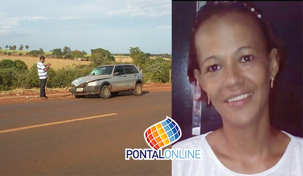 Mulher é morta em atropelamento na MG-255