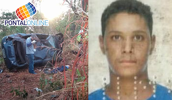 Suspeito de Assalto morre em acidente na MG-255