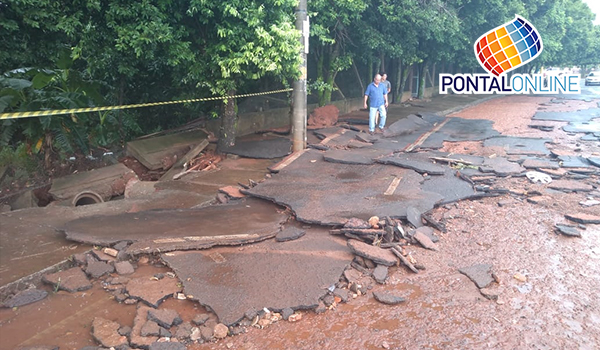 Forte chuva causa diversos danos em Frutal