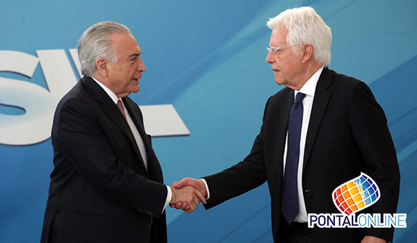 Michel Temer foi preso   pela força-tarefa da Lava Jato