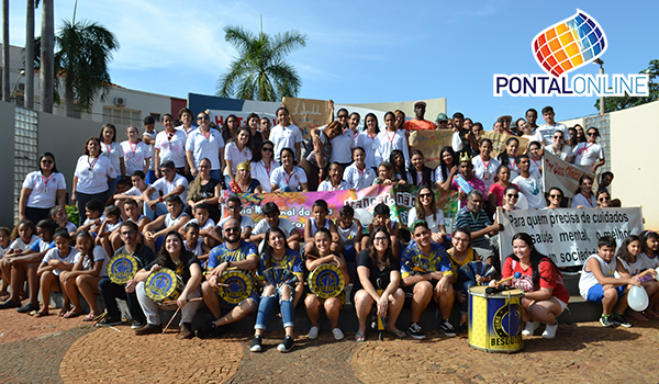 Caminhada abre Semana de Luta Antimanicomial em Frutal