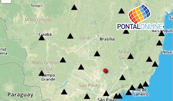 Tremor de terra atinge cidades do Triângulo