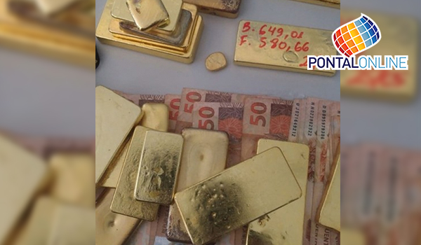 PM apreende avião que trazia 16 kg de ouro para Rio Preto