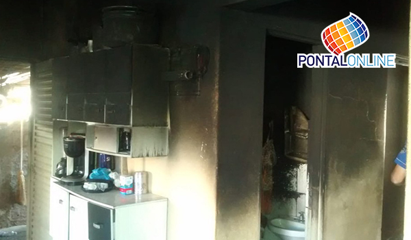 Família fica ferida durante incêndio em Uberlândia
