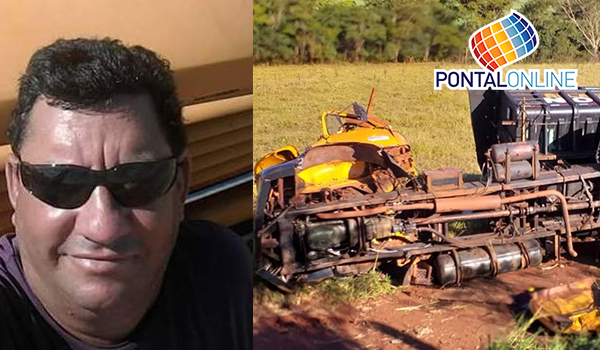 Motorista morre ao capotar caminhão em rodovia