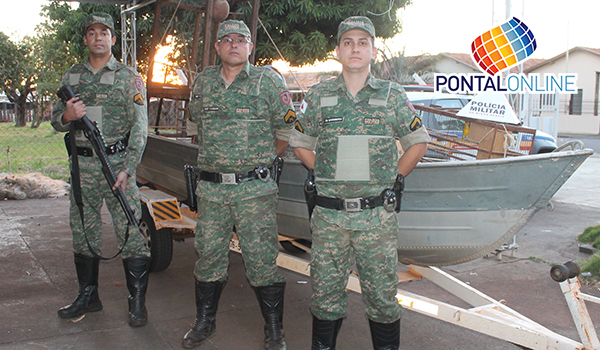 Polícia Militar de Meio Ambiente aves em Frutal