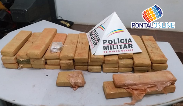 Casal é detido com barras de maconha em rodovia de Prata