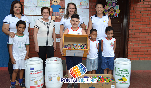 Escola Frei Teodósio reciclando para o futuro 