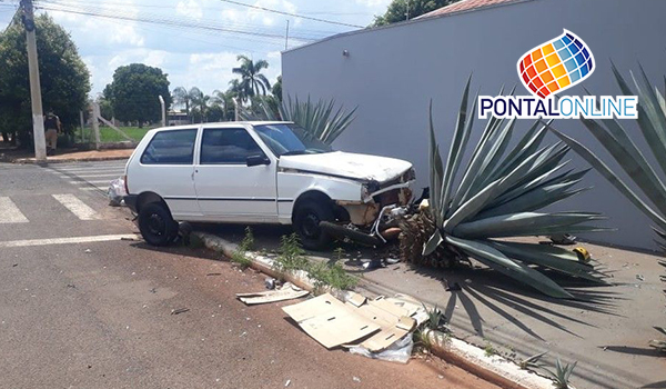 Jovem sem carteira desrespeita parada obrigatória e mata motociclista em Iturama