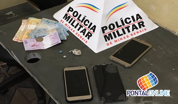 Polícia Militar prende três suspeitos de envolvimento com o tráfico de drogas em Frutal