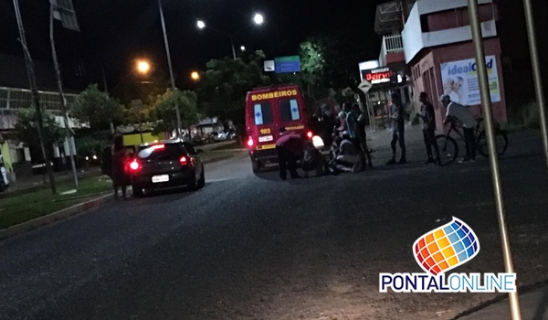 Rapaz é atropelado e carro foge do local sem prestar socorro