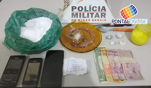 Suspeitos de traficar drogas no bairro Ipê Amarelo são presos pela Polícia Militar