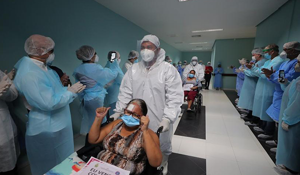 Brasil ultrapassa 2 milhões de curados da Covid-19