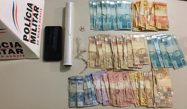 Suspeito de tráfico de drogas em Planura é preso em flagrante pela Polícia Militar