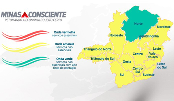 Macrorregião do Triângulo Sul regride para Onda Amarela 