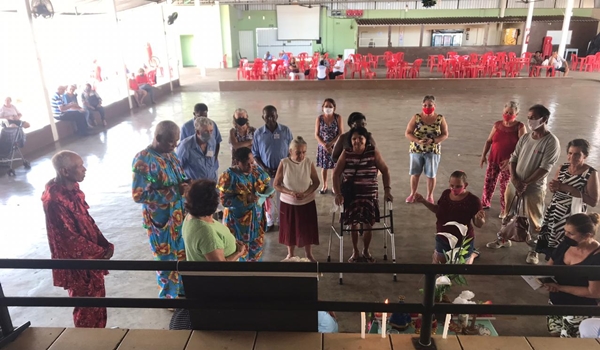 GRUPO CARAVANA DA PAZ, REALIZOU NESTA QUARTA, A COMEMORAÇÃO DA FESTA DE SANTOS REIS COM A PRESENÇA DA COMPANHIA ESTRELA DA GUIA