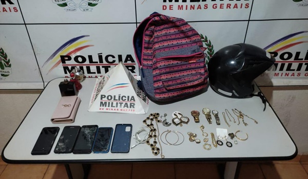 POLÍCIA MILITAR PRENDE TRÊS AUTORES DE UM ROUBO QUE ACONTECEU NA ZONA RURAL DE FRUTAL