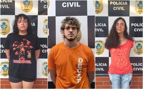 POLÍCIA PRENDE 3 SUSPEITOS DE ESFAQUEAR E ESCONDER CORPO DE JOVEM QUE TINHA DESAPARECIDO AO SAIR PARA LANCHAR EM GOIÂNIA