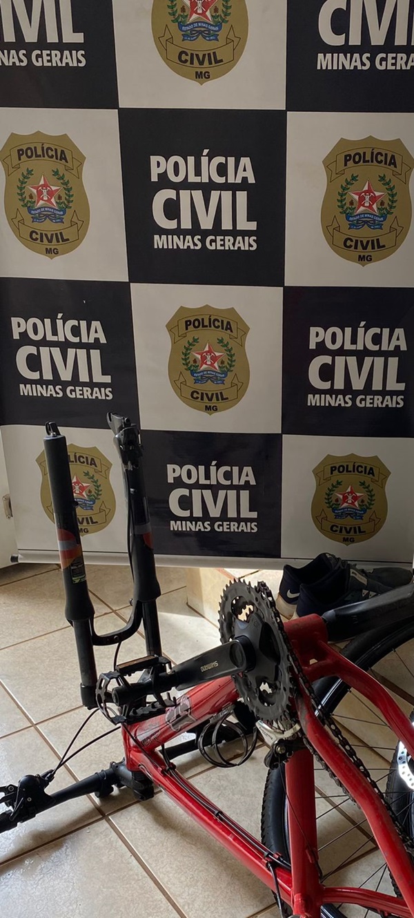 POLÍCIA CIVIL DE FRUTAL RECUPERA PARTE DE OBJETOS FURTADOS DE INTEGRANTE DA POLÍCIA PENAL
