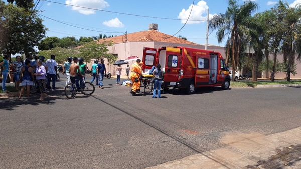 DUAS PESSOAS FICAM GRAVEMENTE FERIDAS EM ACIDENTE NA AVENIDA GOIÁS