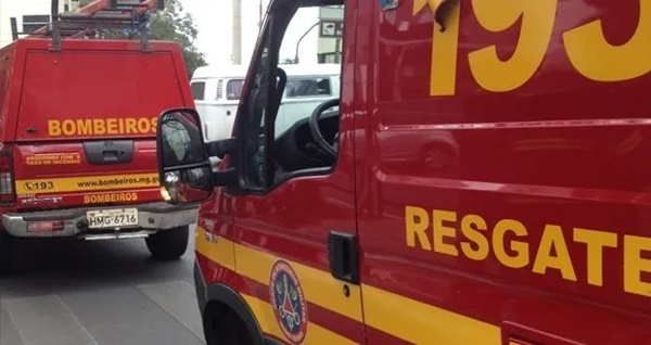 MOTOCICLISTA FICA FERIDO EM ACIDENTE NO BAIRRO NOSSA SENHORA DO CARMO