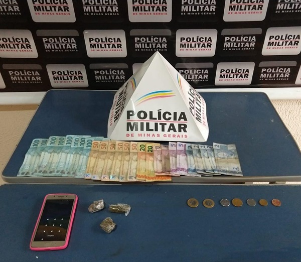 SUSPEITO DE TRÁFICO DE DROGAS É PRESO PELA POLÍCIA MILITAR EM FRUTAL