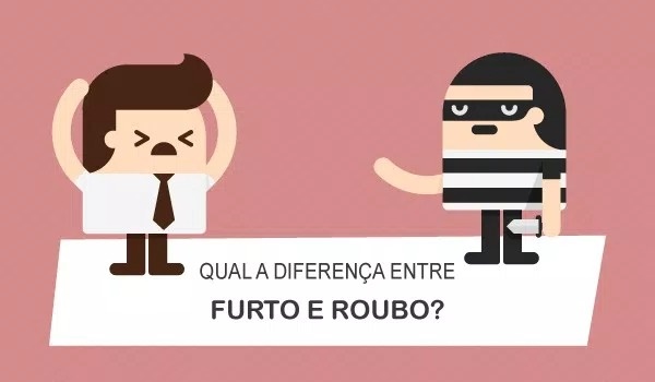 QUAL A DIFERENÇA ENTRE FURTO E ROUBO?