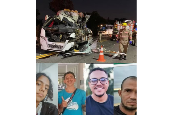 ACIDENTE ENTRE CARRETA, ÔNIBUS E MICRO-ÔNIBUS NA BR-153 EM PORANGATU (GO) DEIXA CINCO MORTOS E VÁRIOS FERIDOS