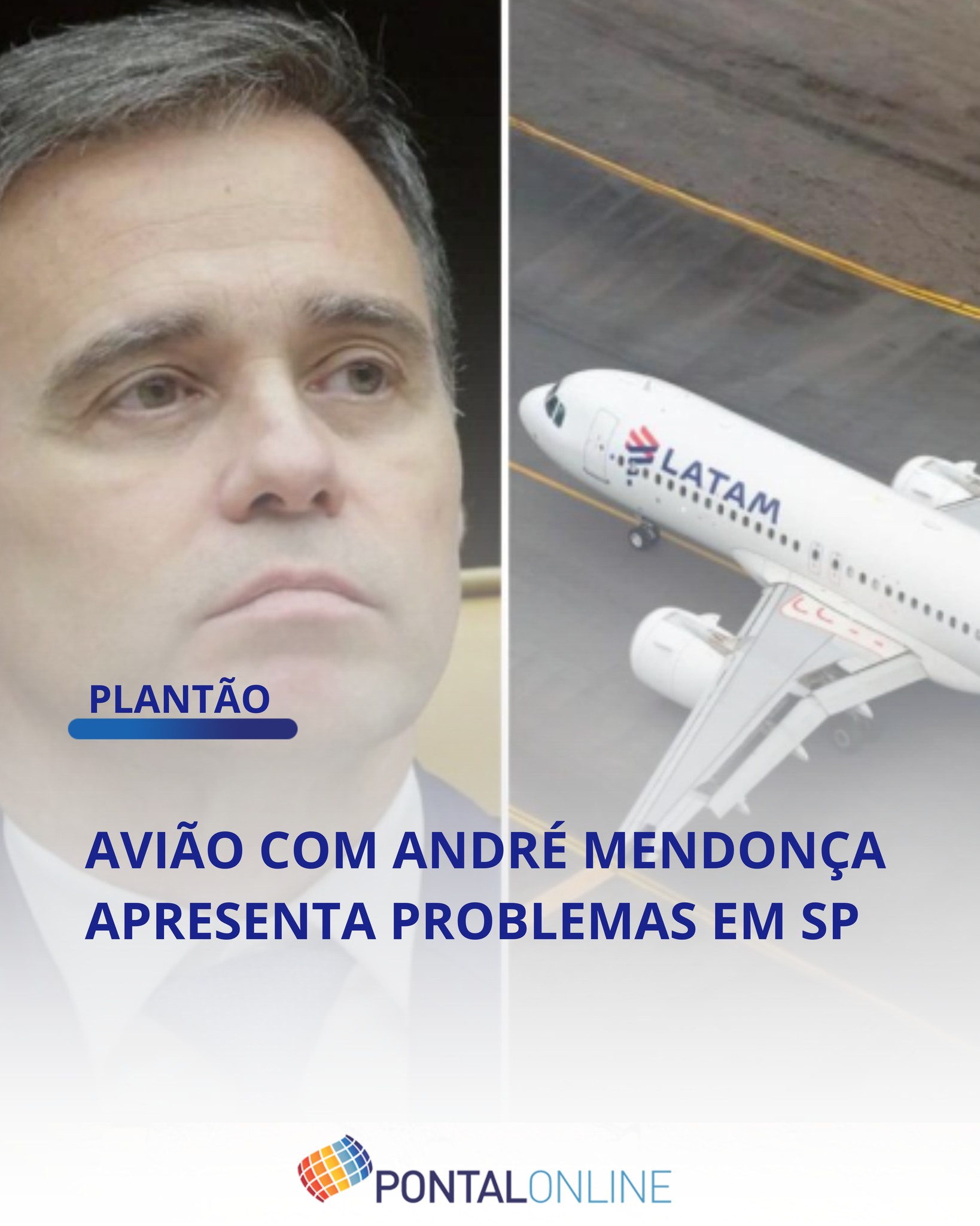 AVIÃO DA LATAM COM MINISTRO DO STF TEM FALHA E ATRASA DECOLAGEM EM SP