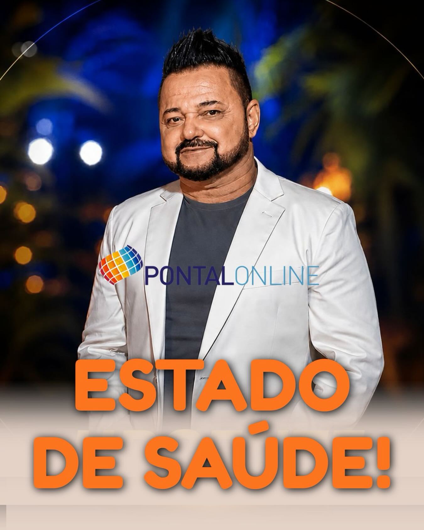 CANTOR RAY APRESENTA MELHORA E SEGUE INTERNADO EM GOIÂNIA