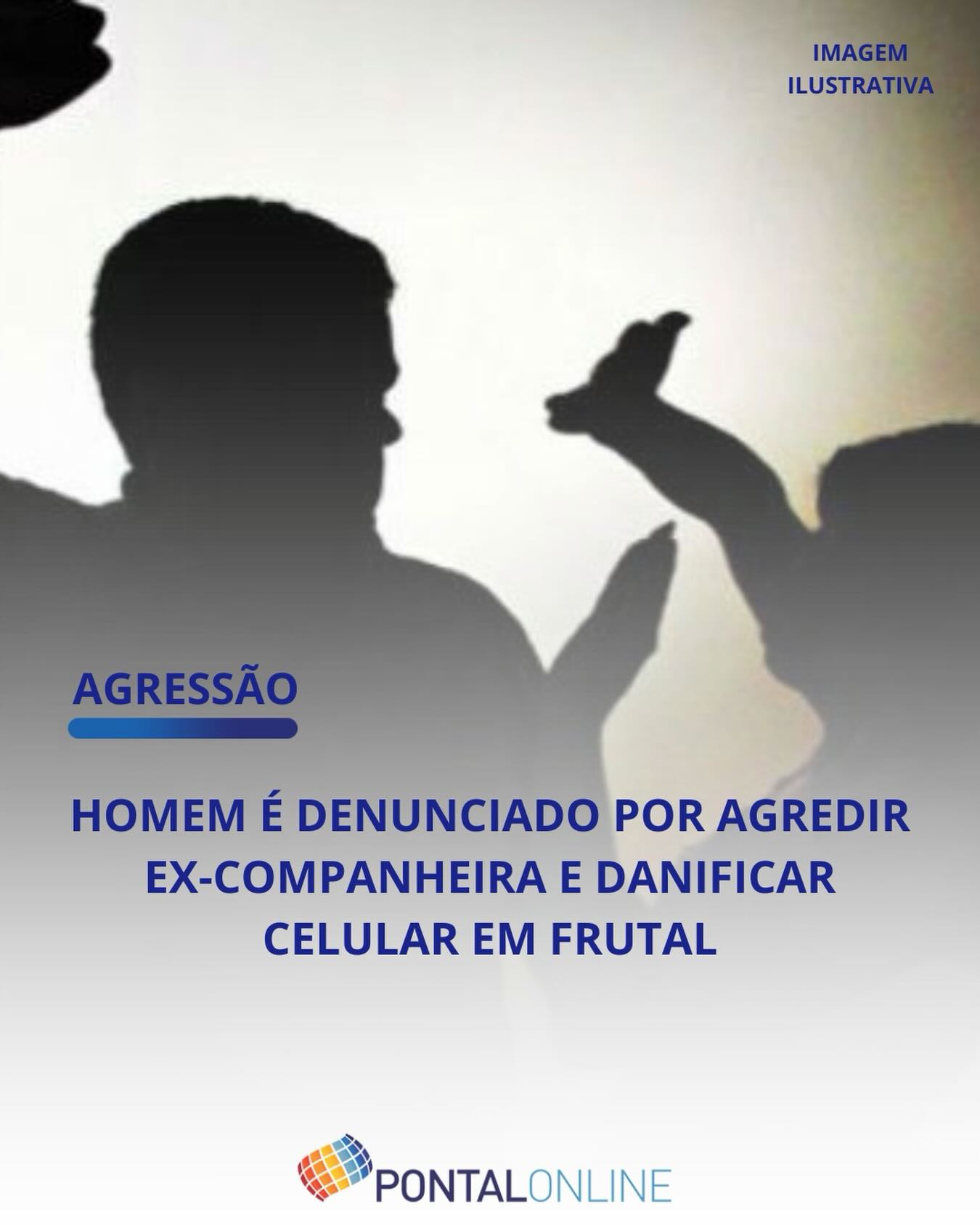 MULHER DENUNCIA EX-COMPANHEIRO POR AGRESSÃO E DANOS EM FRUTAL