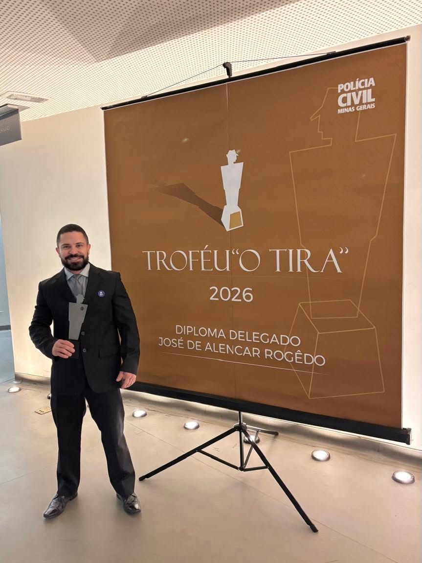 DELEGADO DE FRUTAL RECEBE TROFÉU “O TIRA” 2026 POR DESTAQUE NA POLÍCIA CIVIL