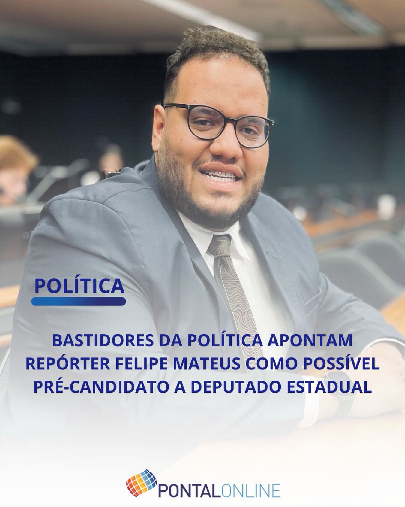 REPÓRTER DA RÁDIO 97 FM É COTADO COMO PRÉ-CANDIDATO A DEPUTADO ESTADUAL PELO PL EM FRUTAL