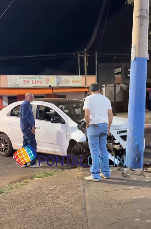 ACIDENTE É REGISTRADO NA AVENIDA JK EM FRUTAL; NINGUÉM FICOU FERIDO