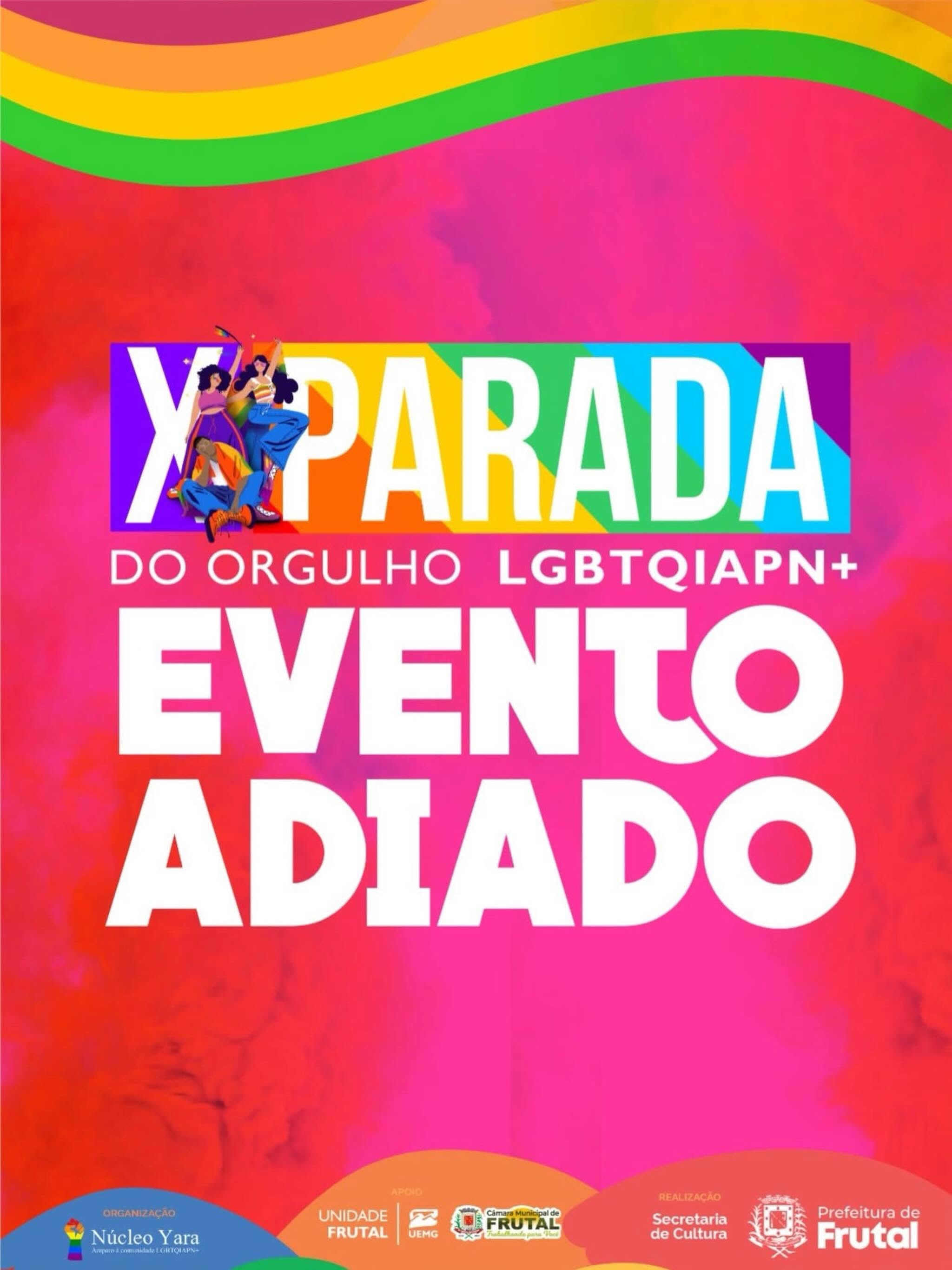 PARADA LGBTQIAPN+ DE FRUTAL É ADIADA DEVIDO ÀS CHUVAS; SHOW DE LEXA SERÁ REMARCADO