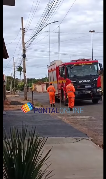 CABO DE ENERGIA SE ROMPE APÓS PRINCÍPIO DE INCÊNDIO NA REDE ELÉTRICA EM FRUTAL