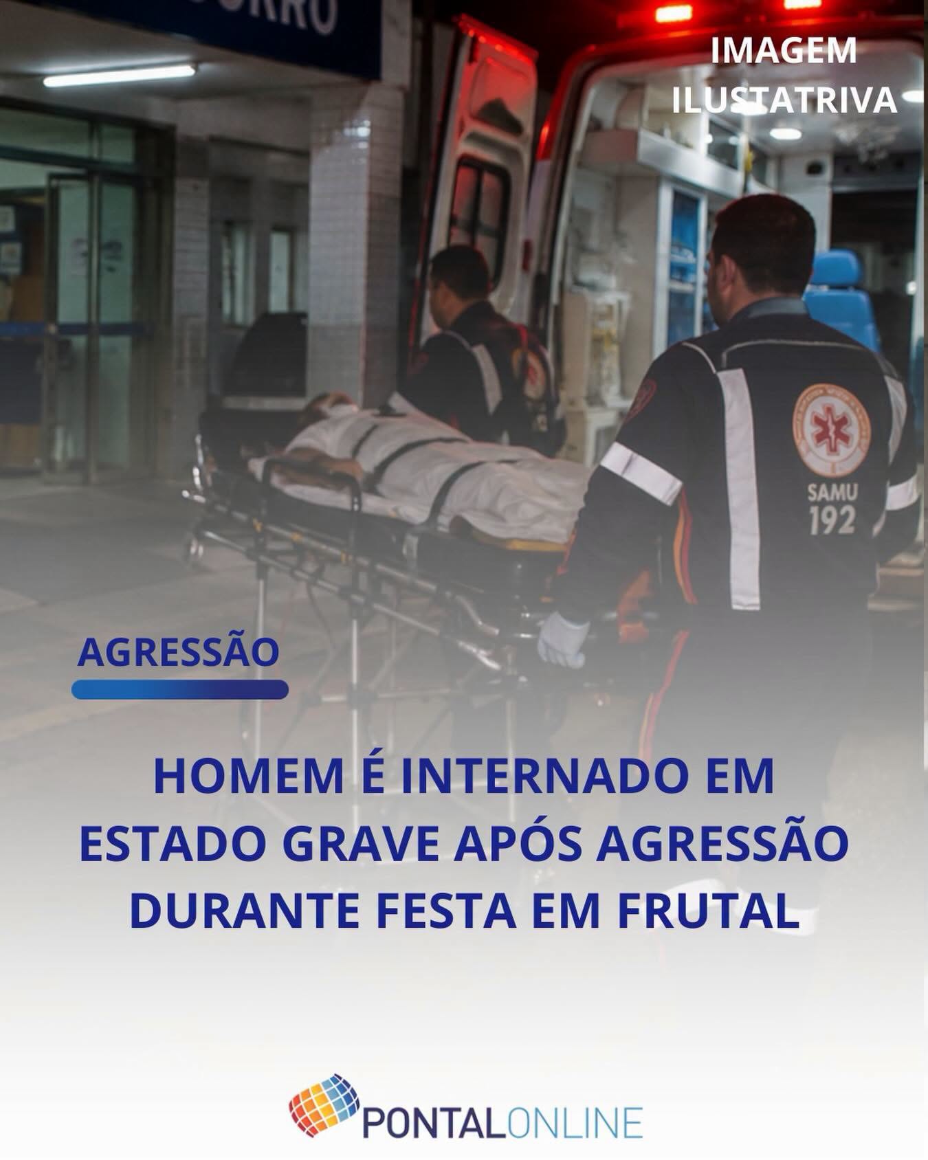 HOMEM FICA GRAVEMENTE FERIDO APÓS BRIGA NO BAIRRO FRUTAL III EM FRUTAL