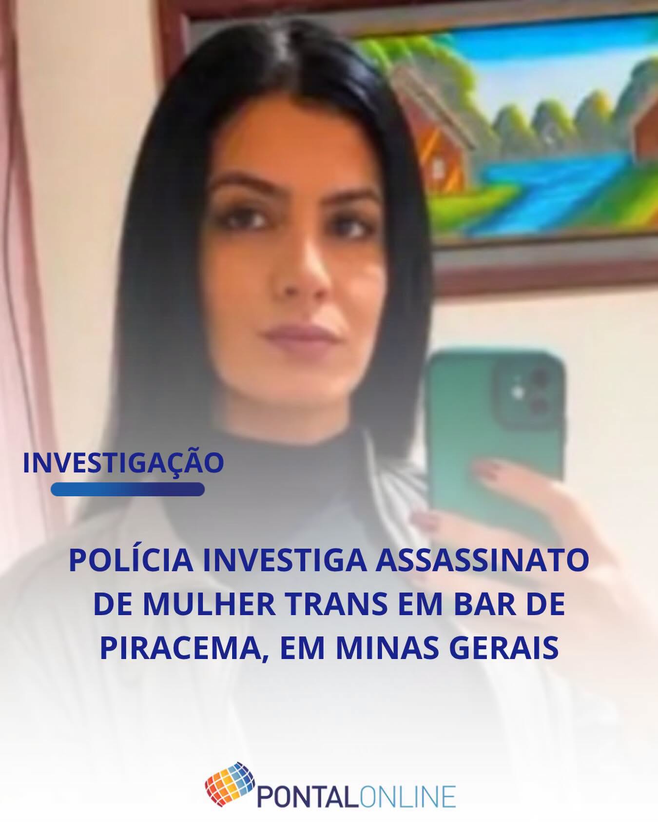 MULHER TRANS É MORTA A FACADAS EM BAR NO CENTRO DE PIRACEMA; SUSPEITO ESTÁ FORAGIDO