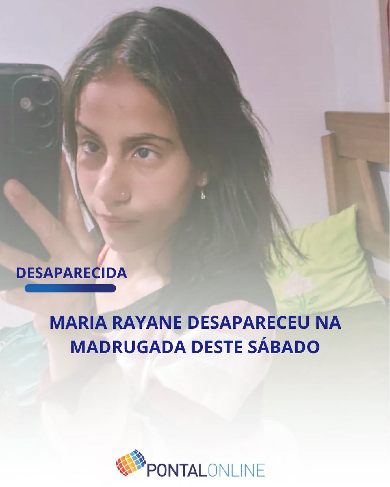 MULHER ESTÁ DESAPARECIDA DESDE A MADRUGADA DESTE SÁBADO EM PIRAJUBA