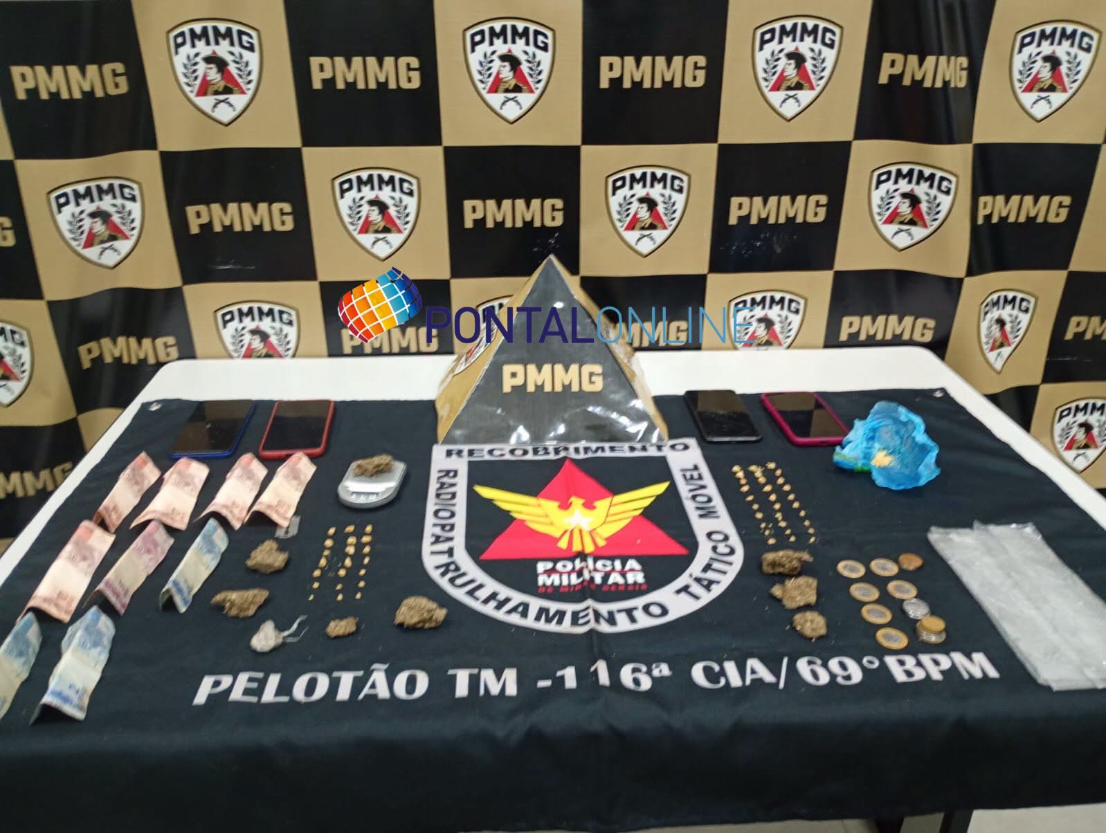 TRÊS PESSOAS SÃO PRESAS POR TRÁFICO DE DROGAS DURANTE OPERAÇÃO DA PM EM FRUTAL