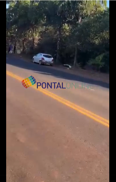 ACIDENTE É REGISTRADO NO ENTRONCAMENTO DA MG-255 COM A LMG-732, EM FRUTAL
