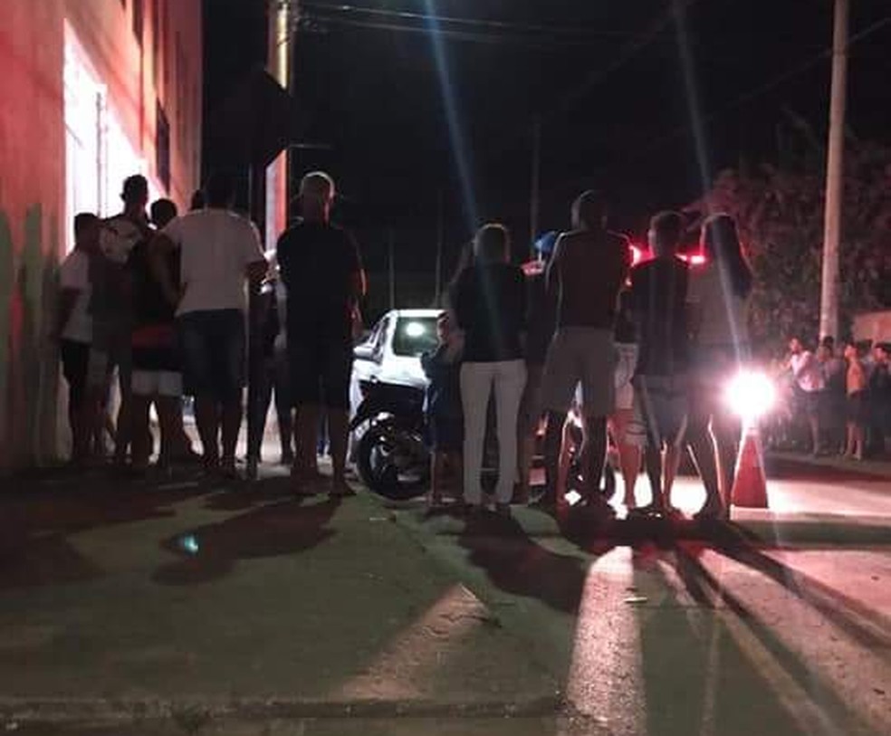 Suspeito do ataque foi baleado por militares em Paracatu e levado para hospital — Foto: Divulgação / Polícia Militar